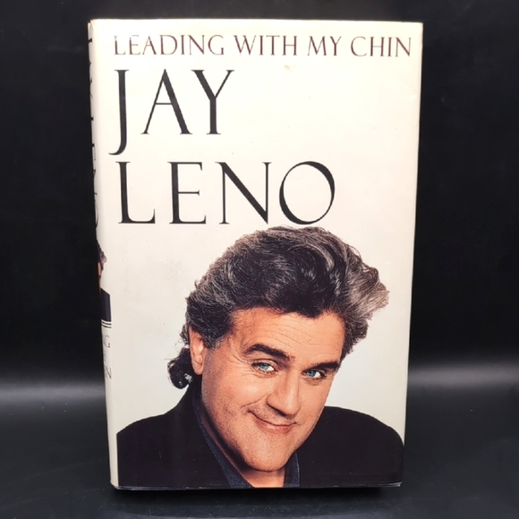 Jay Leno Signed Autographed Book - Leading with My Chin - 1996 First 1st Edition - Picture 1 of 10